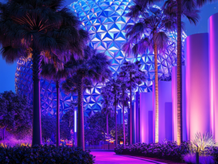 u5668797645_3d_render_of_epcot_octane_hyper_textured_purple_b_e97f1ba8-9b89-445a-86c6-40ff8740d185_3